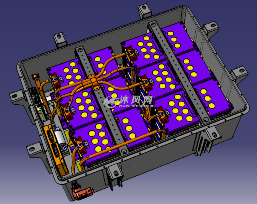 动力电池包pack电池模组21kwh