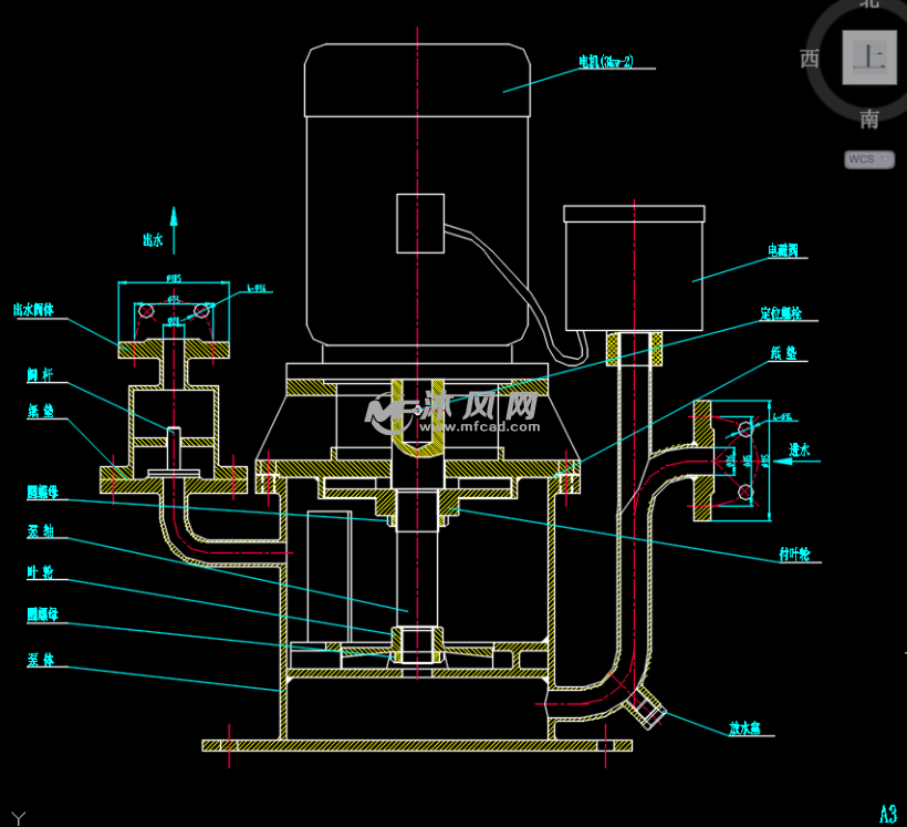 WFB所有系列全套自控自吸泵图纸 - 泵 - 沐风网