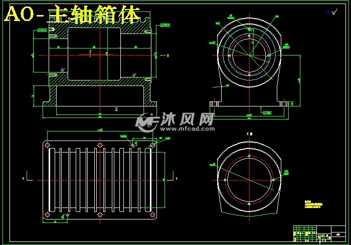 加工中心主轴箱及工作台拖板驱动装置的设计