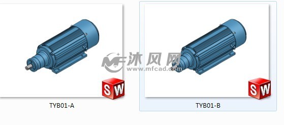 高精度磨头电机模型全集 2种规格 - 电机 - 沐风