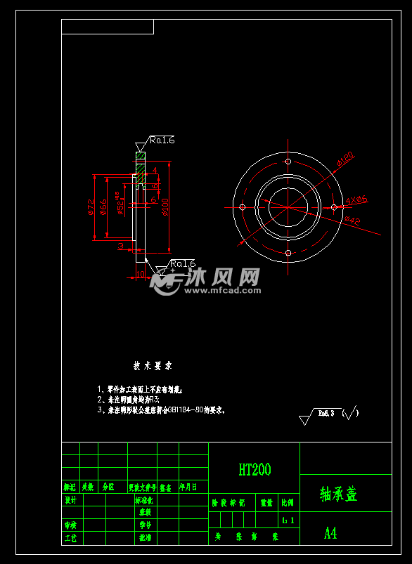 轴承盖