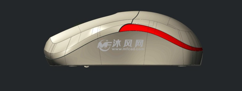 雷柏无线鼠标cero2.0模型 - 电脑周边 - 沐风网