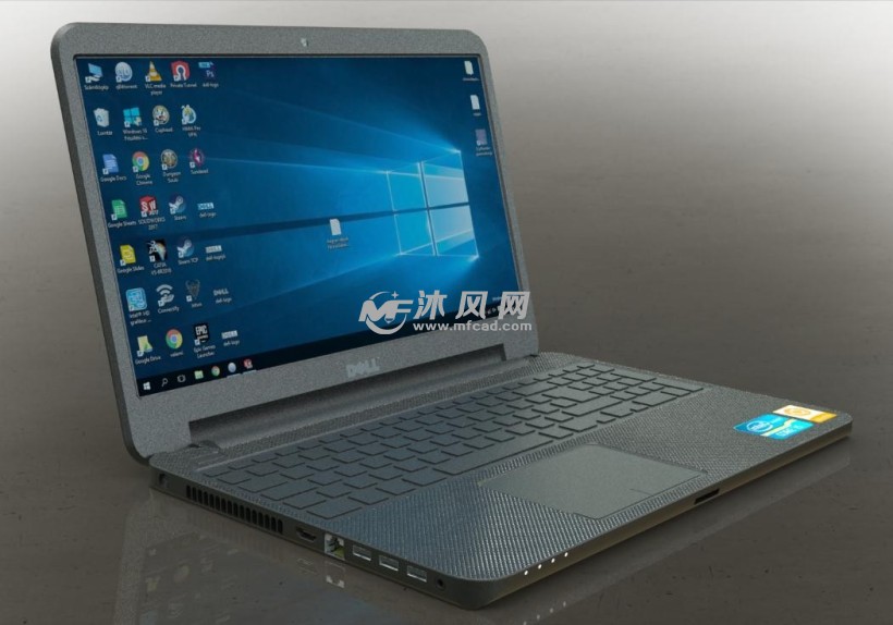 戴尔inspiron 3521电脑笔记本模型