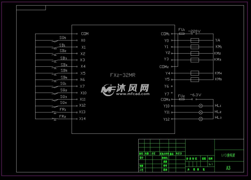 io接线图