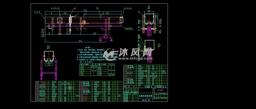 饮料生产线空瓶输送线送瓶风道技术图纸 - 输送
