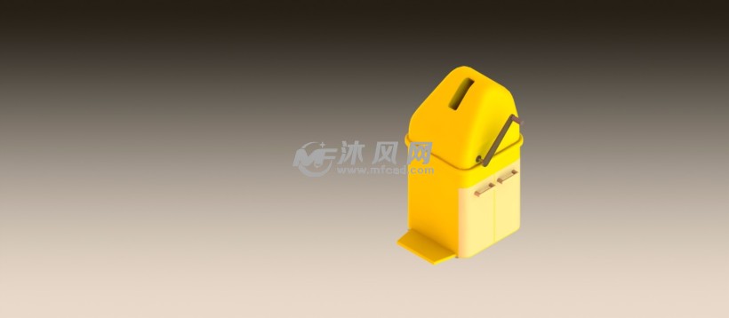 自动排序垃圾桶 - 办公用品 - 沐风网