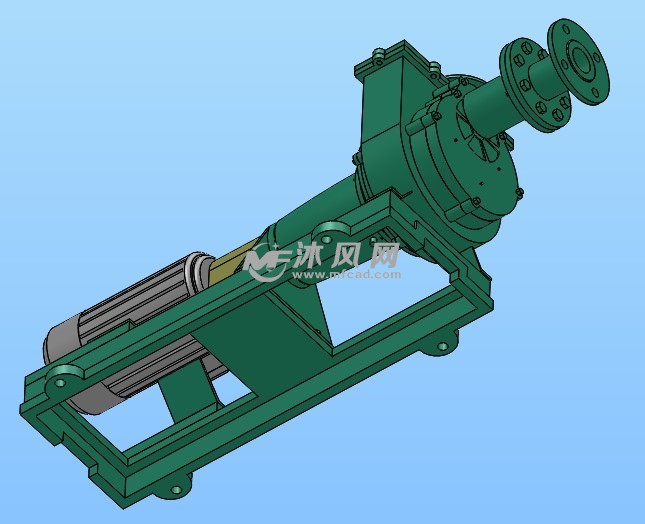 (ZBF型)高性能氟塑料自吸泵模型全集 5种规格