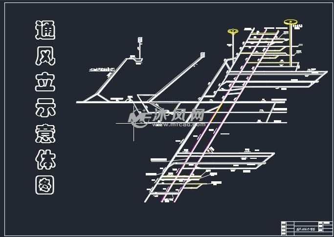 通风立体示意图