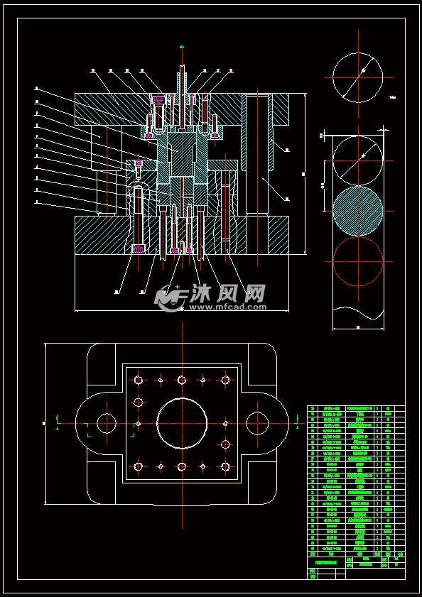 口盖落料拉深复合模设计