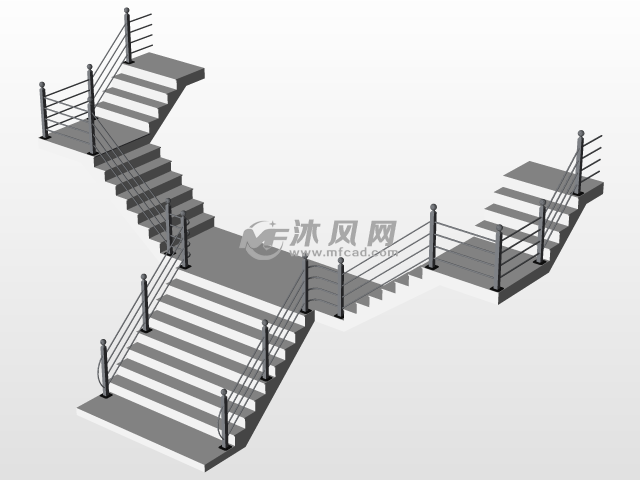 sw室内楼梯模型