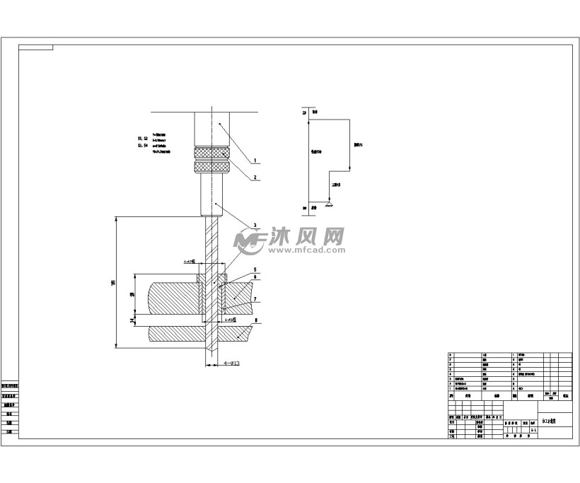 5t起重电机的箱体4-Φ13钻孔 专机设计与工装设计