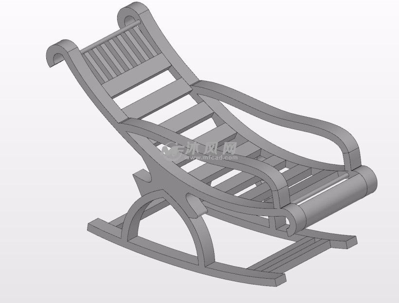 摇椅模型设计图纸