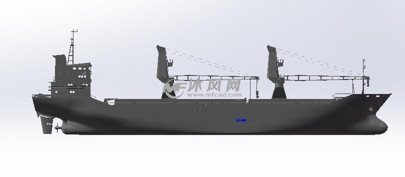 集装箱船模型