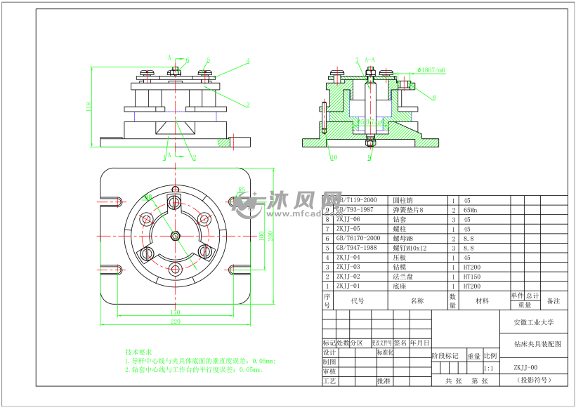 钻孔夹具