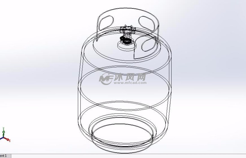 煤气罐模型设计