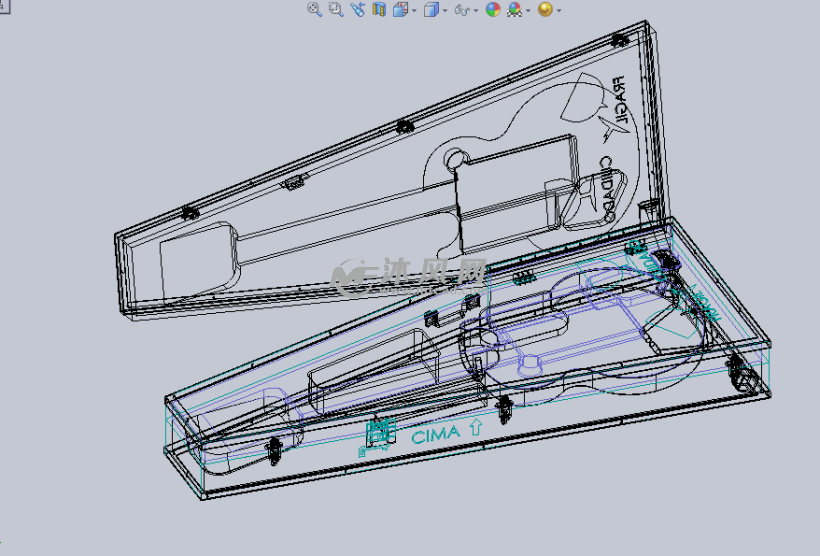 携带式电子乐器盒设计模型 - 日常用品 - 沐风网