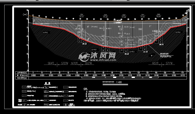 除险加固水库大坝旋挖钻回填工程施工图