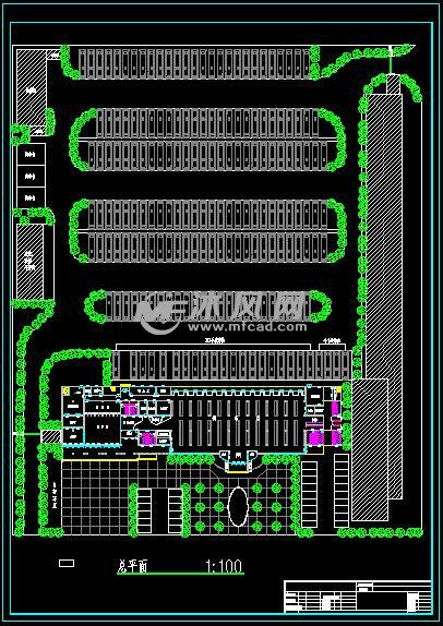 一级汽车客运站建筑方案设计图