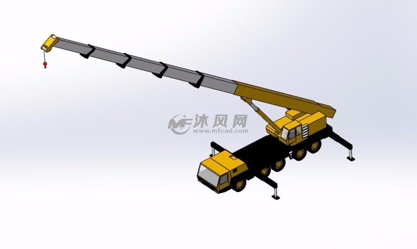 吊车三维模型