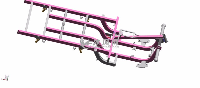 三轮摩托车车架数据 - 乘用车 - 沐风网