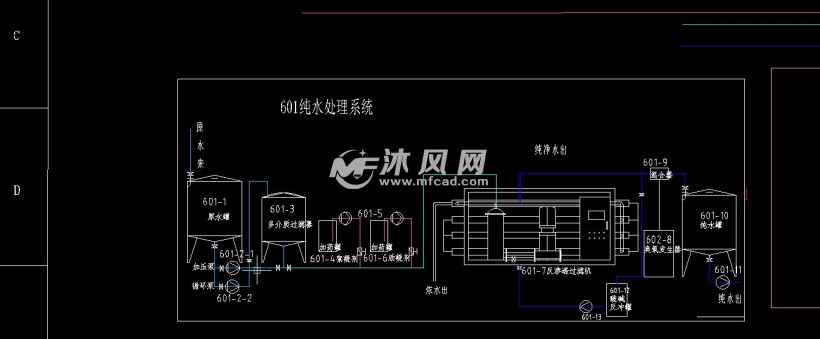 苹果醋生产线工艺图 - 食品机械 - 沐风网