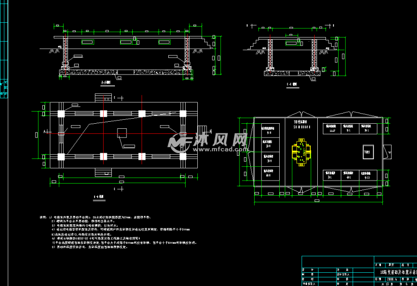 630KVA和800KVAxx箱式变压器图 - 电子电工