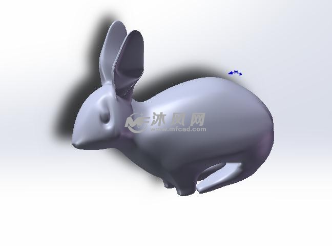 小兔子三维模型