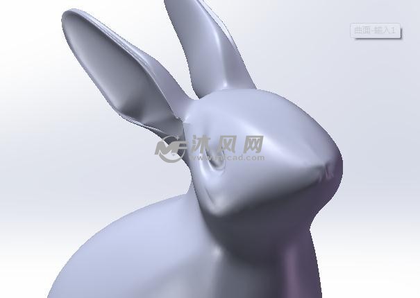 小兔子三维模型