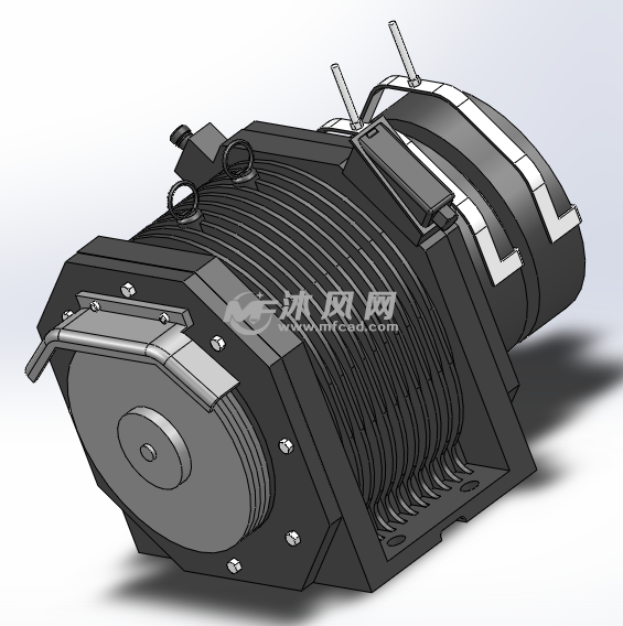 wyj103-07盘式制动器永磁无齿曳引机 共11种规格