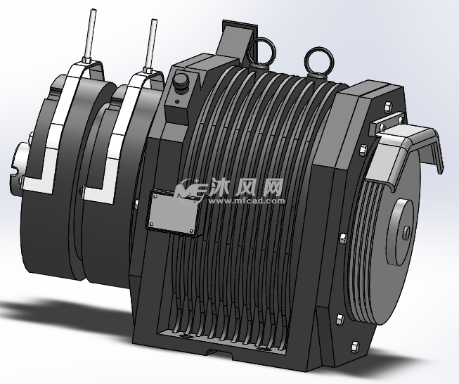 wyj103-07盘式制动器永磁无齿曳引机 共11种规格