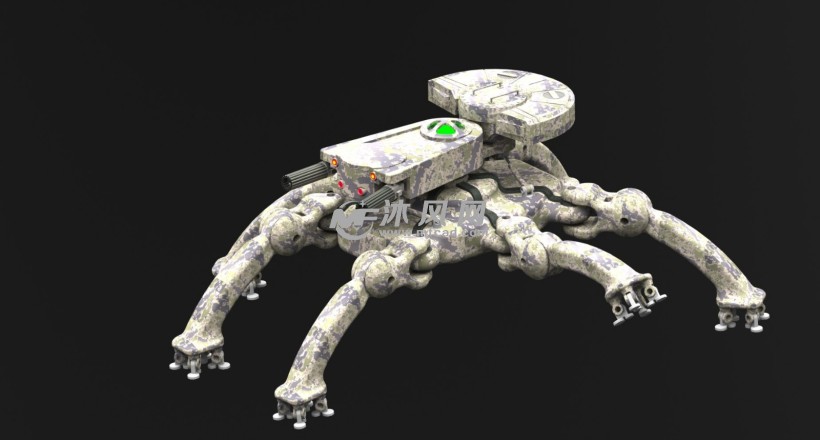 蜘蛛战斗机器人模型