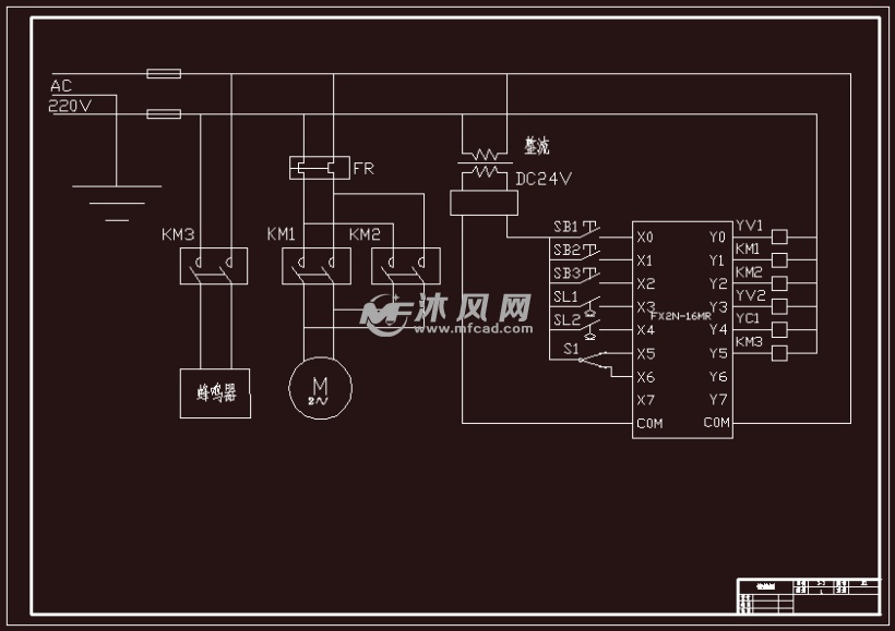 基于FX2N-16MR全自动洗衣机控制系统PLC设