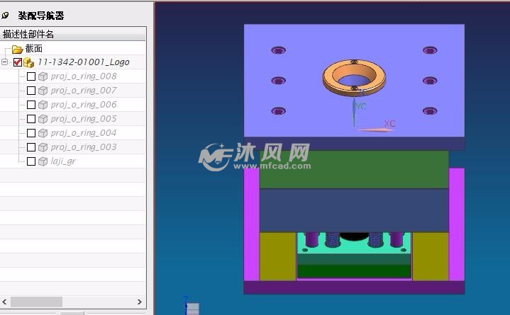 图纸方式图例卡扣注塑模具-家电类模具图纸下中表铭牌国产及示冰箱电气图片