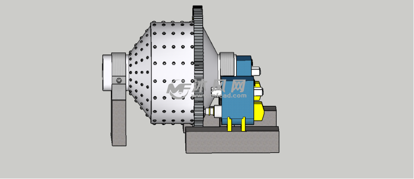 半自磨机设计模型