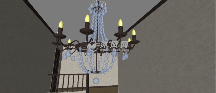 乡村别墅sketchup设计模型 - sketchup建筑模型