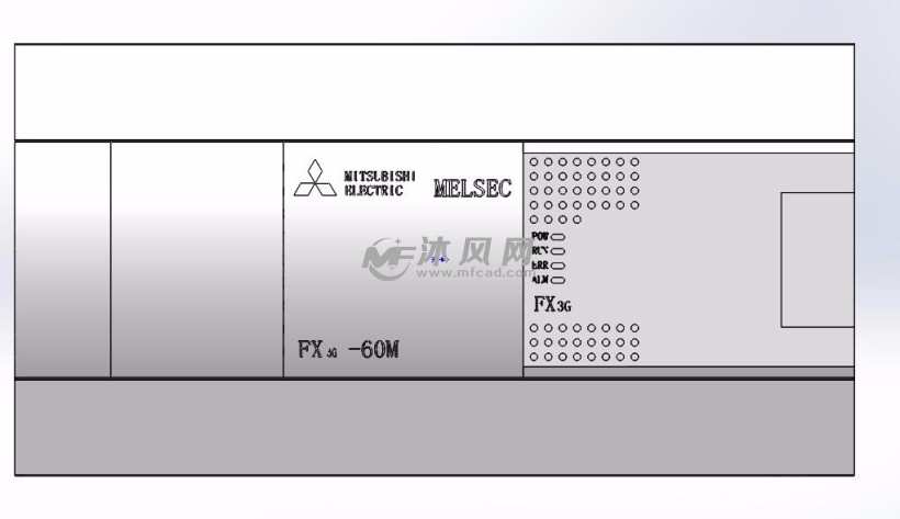 三菱plc fx3g-60mt控制器