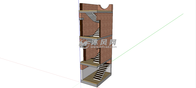 楼梯间设计模型