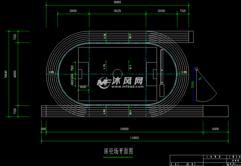 200米的运动场,球场设计图纸