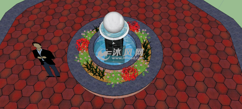 花坛设计模型