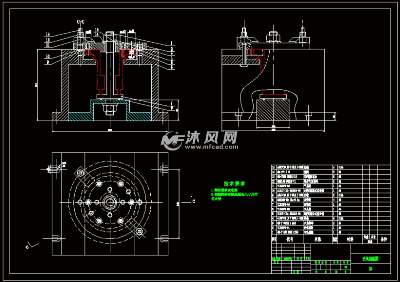 填料箱盖机械加工工艺及加工6×φ13孔夹具设计-手动