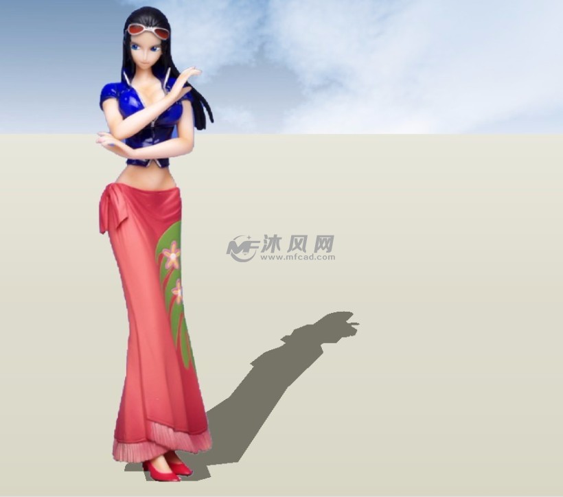 2d海贼王妮可罗宾卡通人物美女