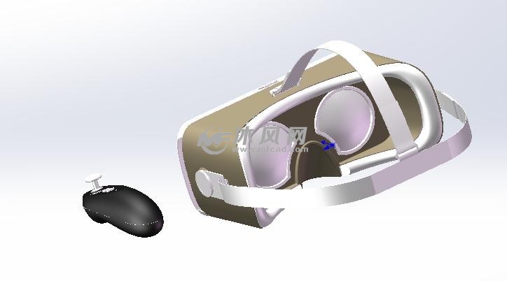 vr眼镜三维模型