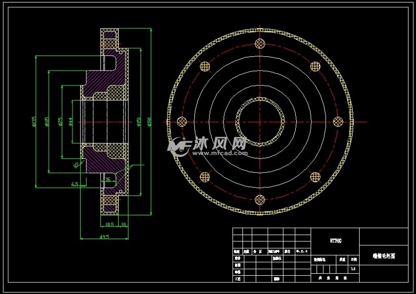 端盖零件机械加工工艺规程及钻8-Ф10孔工序夹具设计