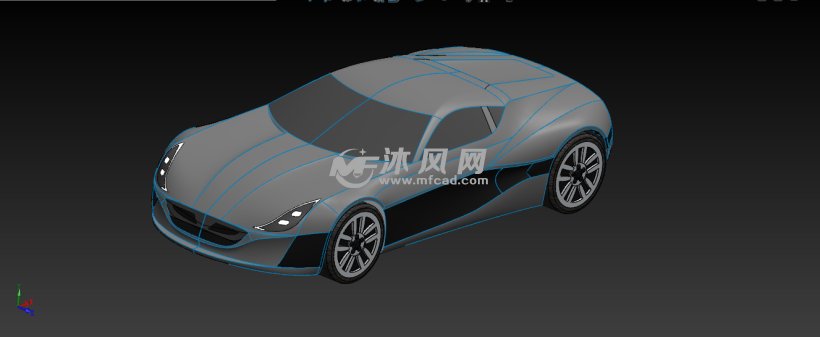 sw一款概念跑车模型建模 - 乘用车 - 沐风网