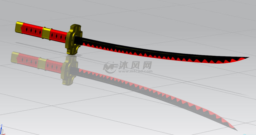 索隆佩刀三代鬼彻 - 玩具公仔 - 沐风网