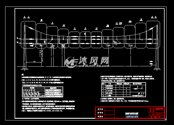 铁路电气化改造工程接触网软横跨安装图 - Aut
