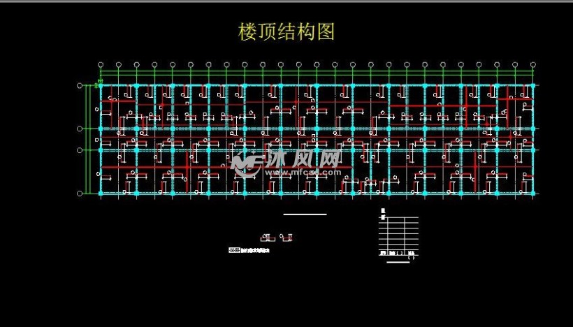 楼顶结构图
