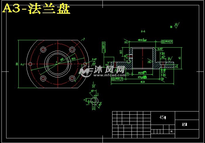 法兰盘机械加工工艺及其钻m8螺纹的工装夹具设计