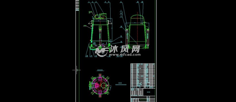 茶浓缩提取设备技术图纸 - 食品机械 - 沐风网