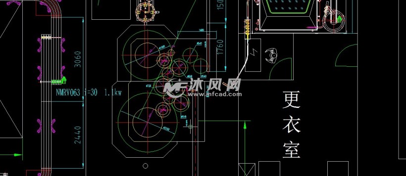 果蔬汁生产线平面布局图